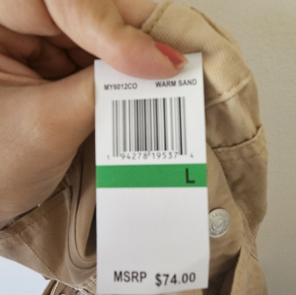 NWT Seven for all mankind the solstice khaki overalls - Picture 7 of 11